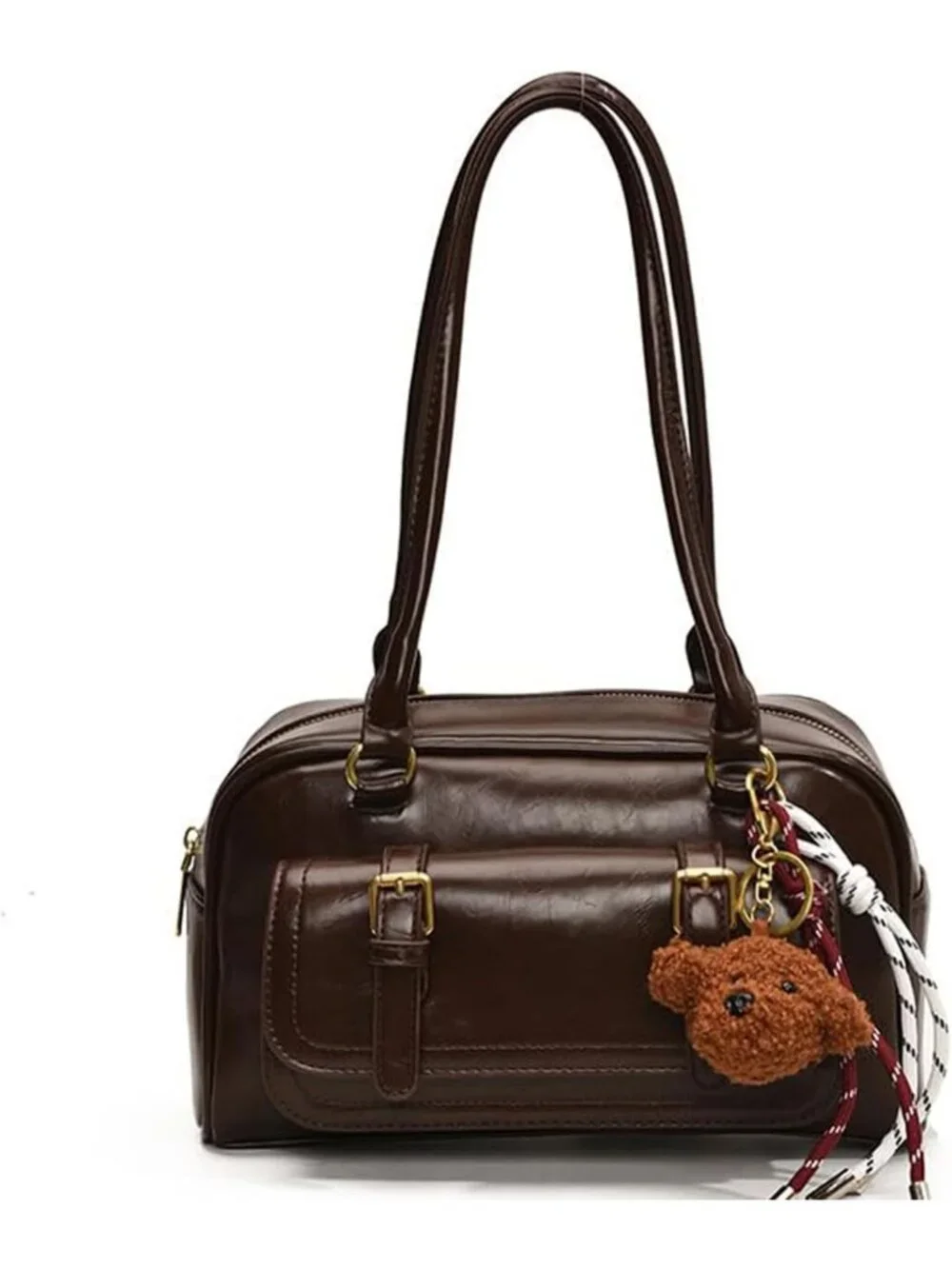 Vintage Y2K Hobo Tote Shoulder Bag for Women | Stylish PU Leather Handbag